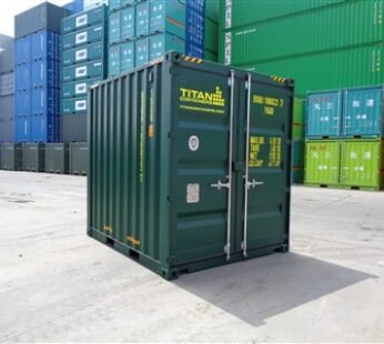 Contenedor marítimo 10 pies hc nuevo verde