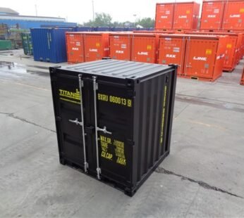Contenedor marítimo 10 pies hc nuevo gris