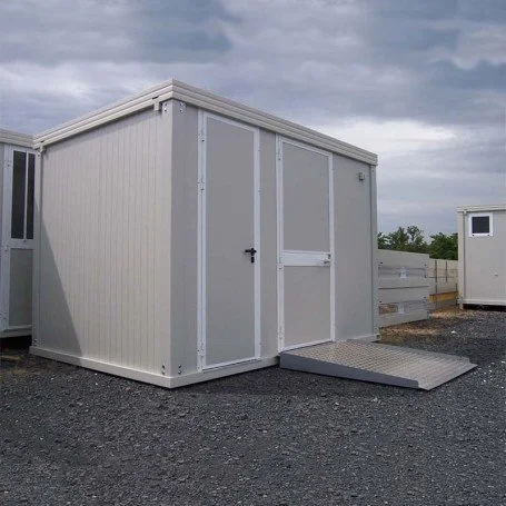 Módulo Sanitario PMR nuevo con WC PMR y Lavabo PMR - Imagen 13