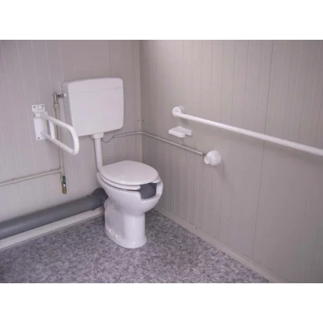 Módulo Sanitario PMR nuevo con WC PMR y Lavabo PMR - Imagen 12