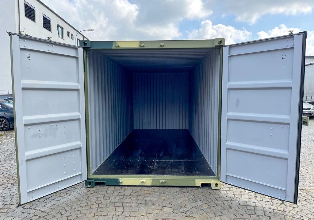 Contenedor Marítimo de 20 Pies – Camuflaje