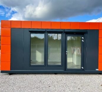 Oficina Contenedor robusto de 6 m x 3 m