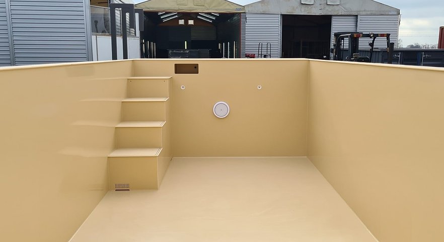 Contenedor piscina polipropileno 6,5 x2,6m - Imagen 3