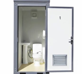 Baño portátil con lavabo