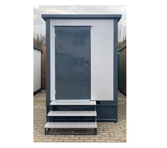 Contenedor Sanitario WC Box con Cabina Doble